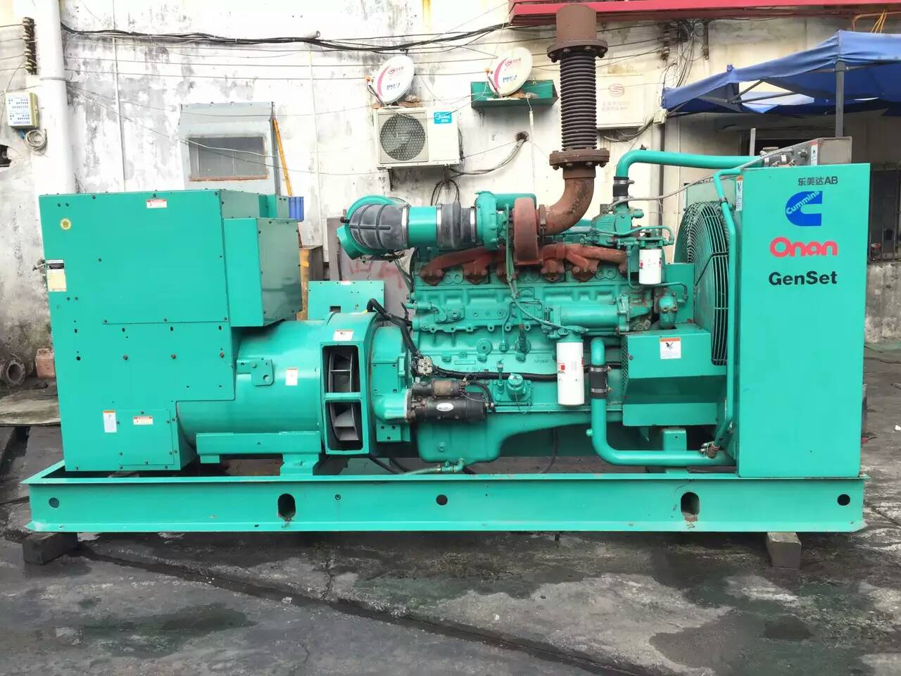 新宾租赁发电机-柴油发电机不正常冒烟的原因